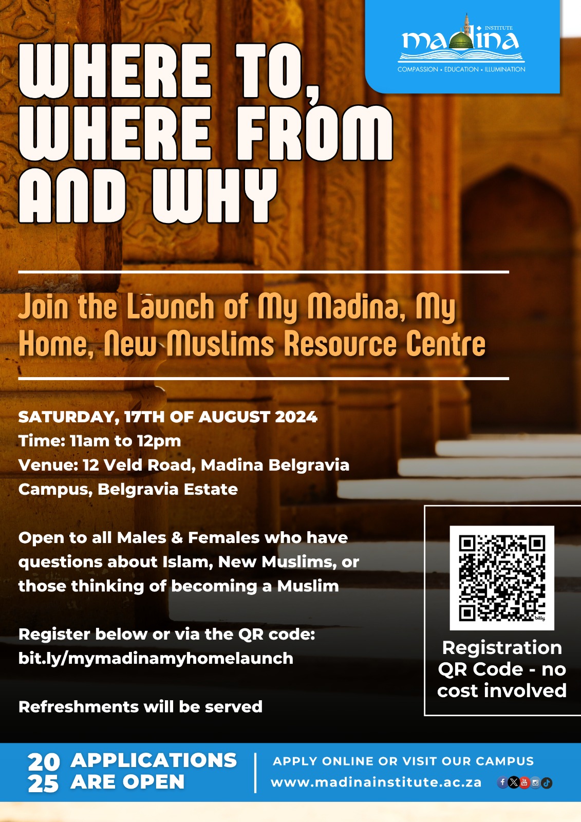 My Madina My Home – New Muslims Resource Centre Launch